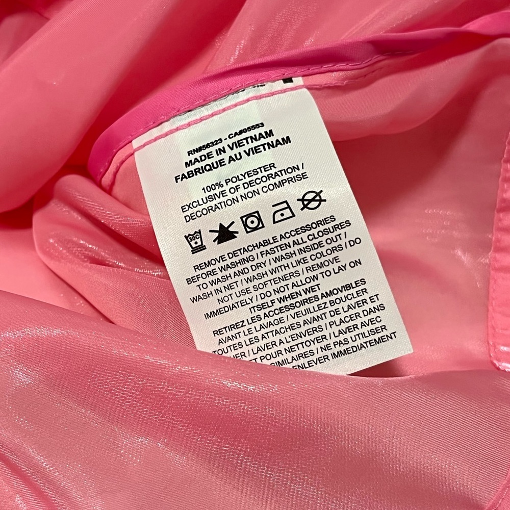 SOLD- Nike Air Translucent Jacket - Pink - Picture 8 of 9